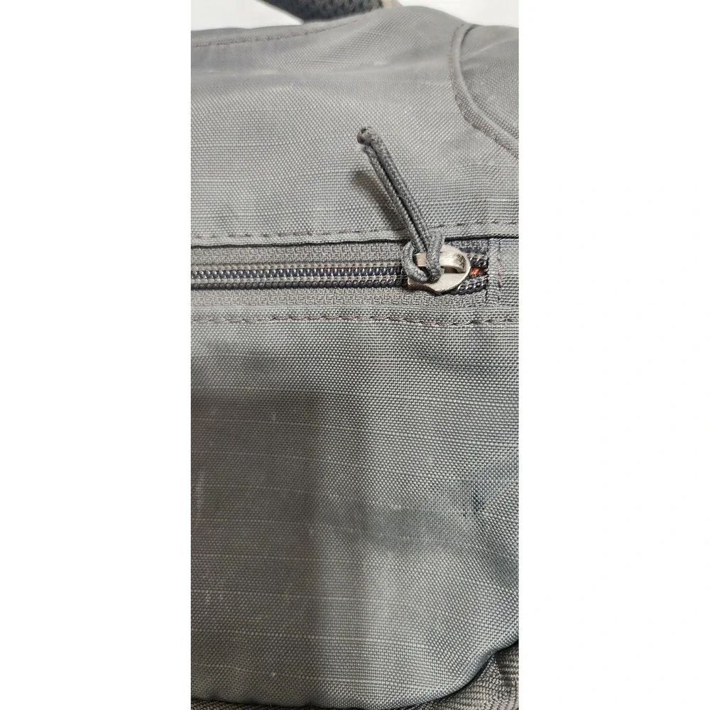Briggs & Riley Gray Ballistic Nylon Cargo Laptop Backpack BP118-25 Travel Bag